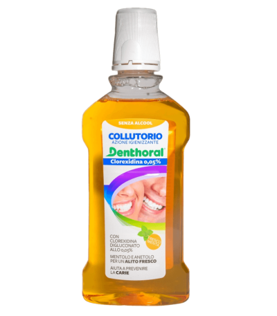Clatitor de gura Denthoral clorexidina 500 ml