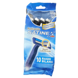 Aparat de ras Satinex men 2 lame 10 buc/set