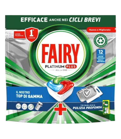 Pastile MSV Fairy Platinum Plus 12 buc
