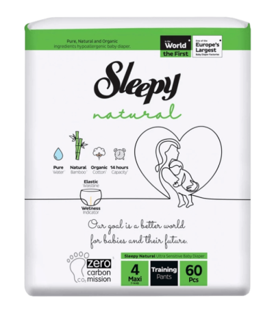 Sleepy Pants Chilotei nr 4 60 buc