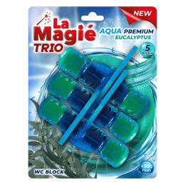 Bloc WC La Magie eucalyptus Trio 3buc