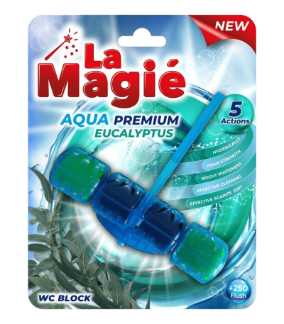 Bloc WC La Magie eucalyptus 1buc