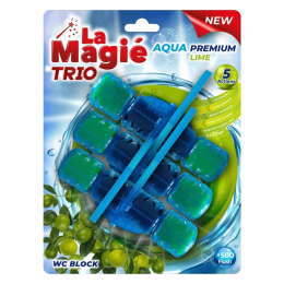 Bloc WC La Magie lime Trio 3buc