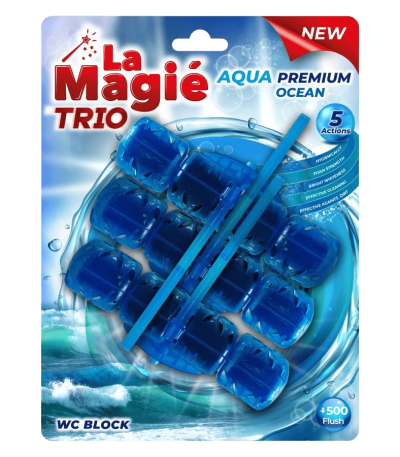 Bloc WC La Magie ocean Trio 3buc