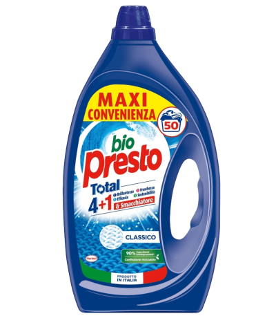 Detergent lichid Bio Presto 50 sp 2,5l