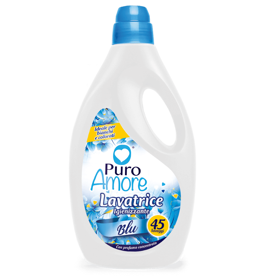 Detergent lichid Puro Amore blu 2l 45sp Detergent lichid Puro Amore blu 2l 45sp