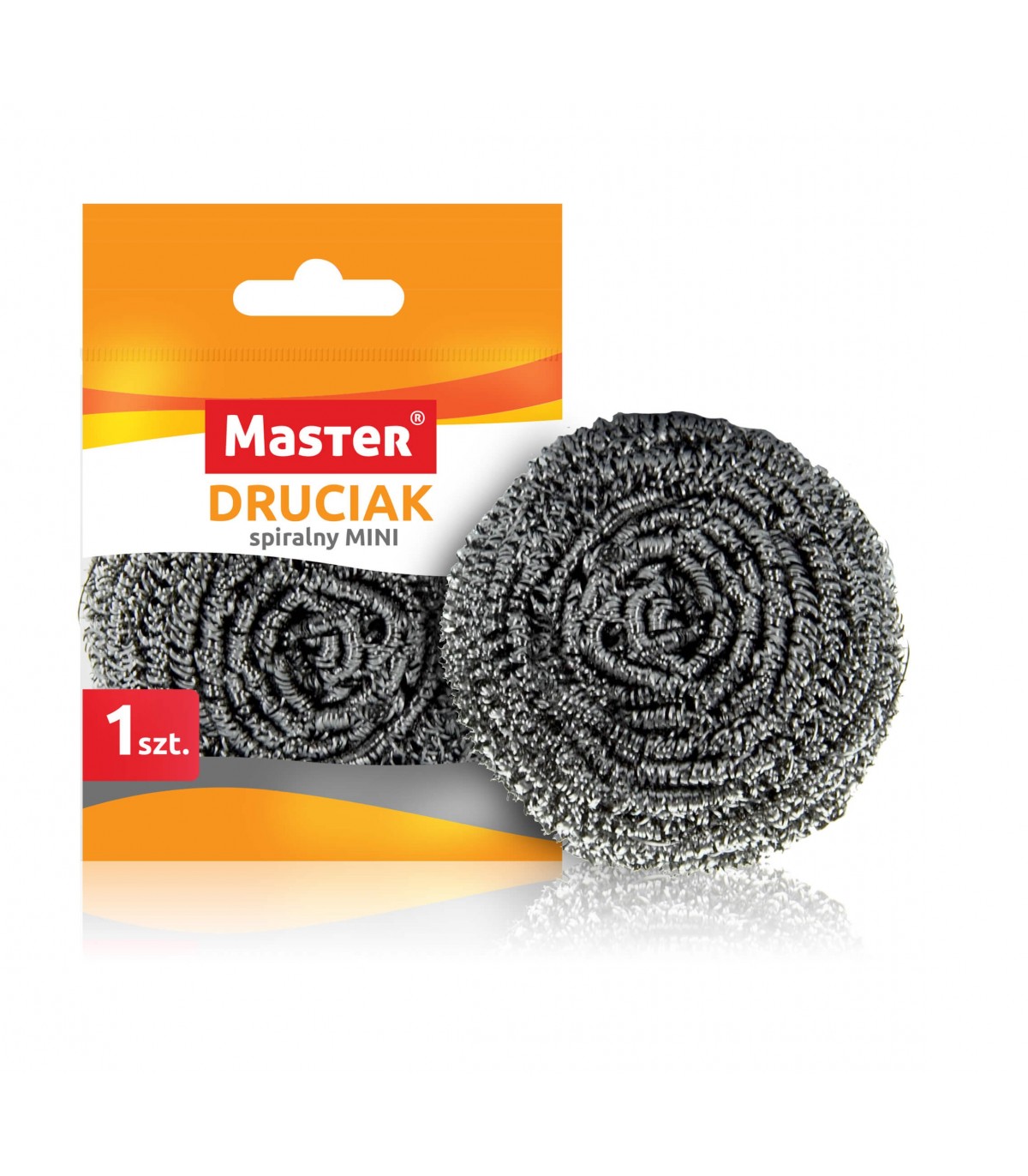druciak-spiralny-mini-1szt-master-s066 Burete metalic Master mini - imagine 1