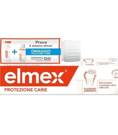 Pasta de dinti Elmex 75ml+clatitor 100ml