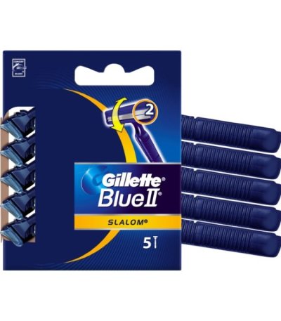Aparat de ras Gillette Blue II 5 buc