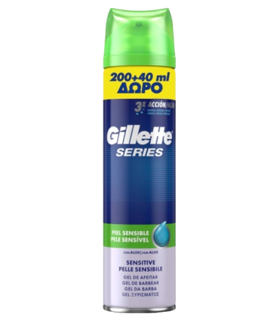 gel de ras Gillette