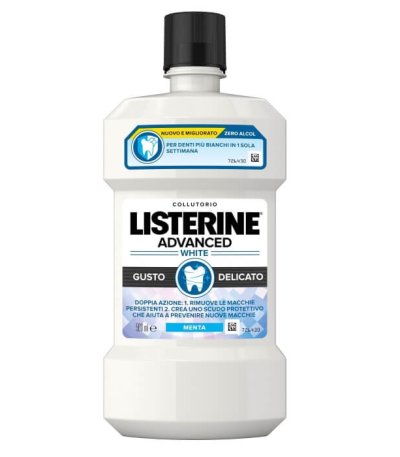 Clatitor de gura Listerine advanced white 500ml