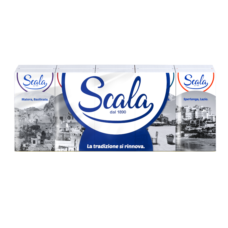 scala-fazzoletti Batiste de nas Scala 10 pac 4str - imagine 1