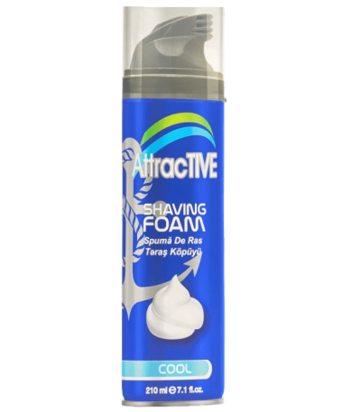 Spuma de ras Attractive cool 210 ml