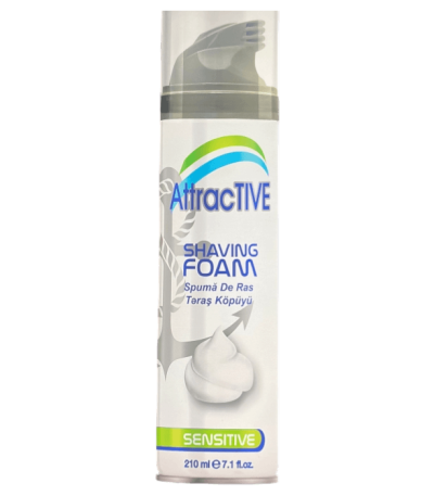 Spuma de ras Attractive sensitive 210 ml